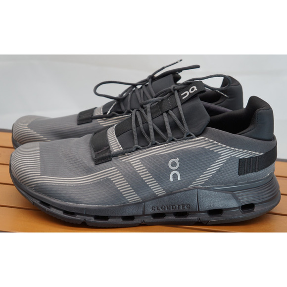 On Cloud Cloudnova Void Men\'s Running Trainers Shoes 3MD12181106 Eclipse Black main image 4